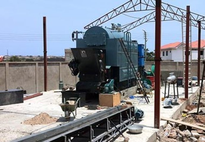 2Th Biomass Fired Steam Boiler in Ghana
