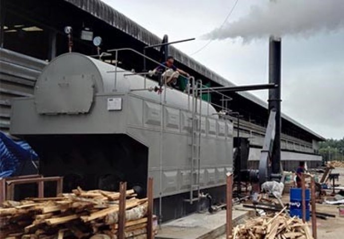 6Th Wood Fired Steam Boiler in Thailand