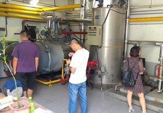2 Sets 350KW Gas Fired Hot Water Boiler In Qingdao, China