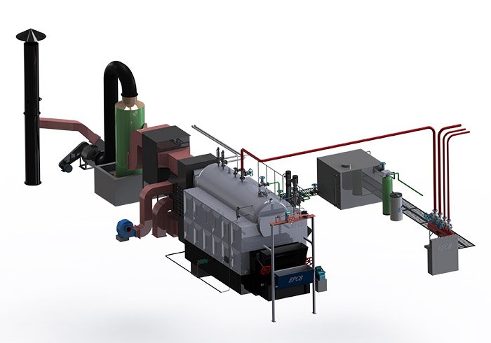 Coal Fired Steam Boiler for Food Factory